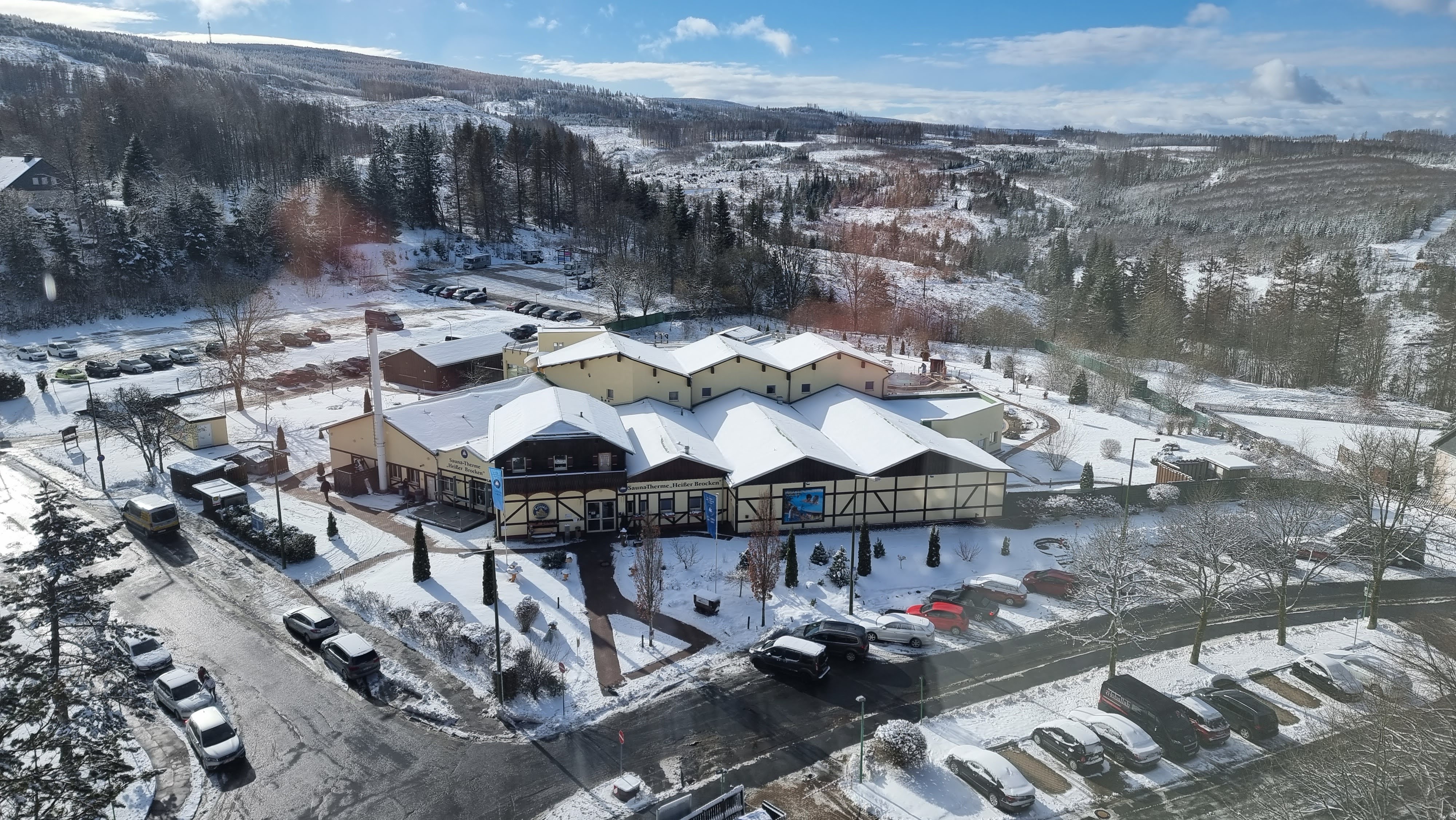 Kristall Therme - direkt vor der Tür